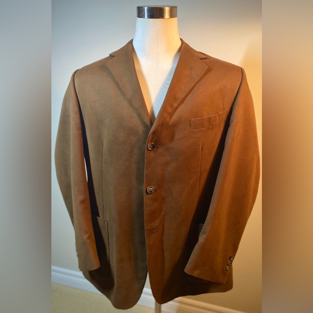 Lineage - Tan Suede Blazer - Men’s XL